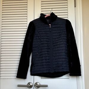 32 Degrees Women's Navy and Black Puffer Jacket